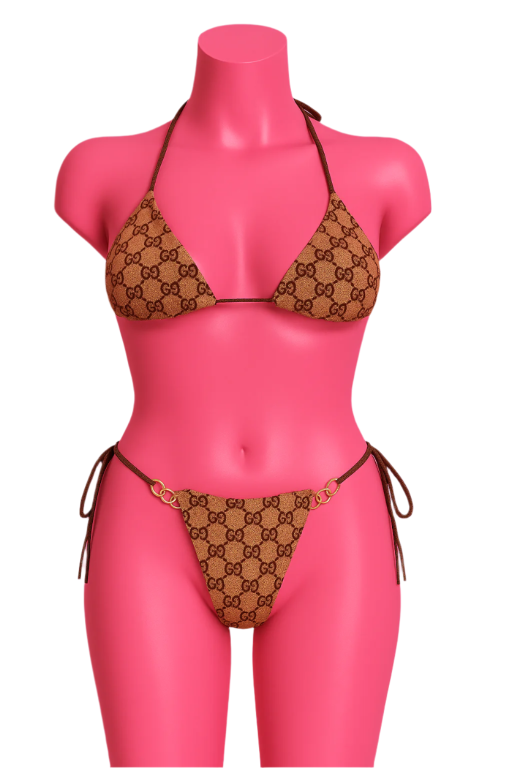JADA ENDYA - Brown Gucci $ummer Bikini